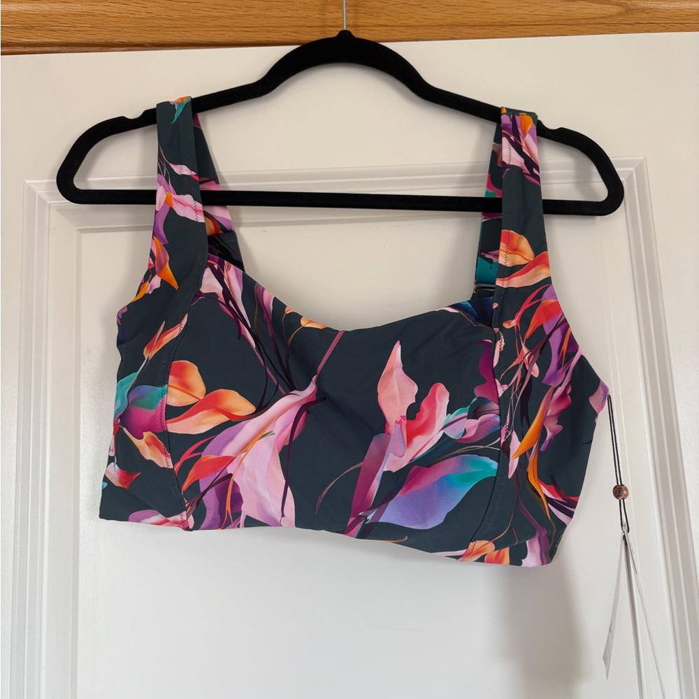 Calia Floral Bikini Top